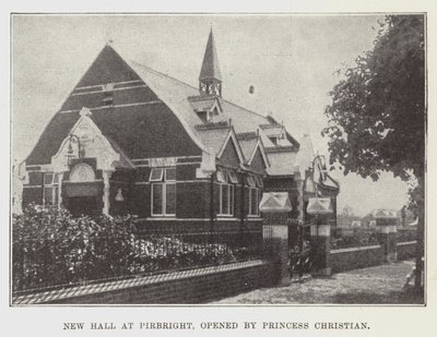Nouvelle salle à Pirbright, inaugurée par la princesse Christian - English Photographer