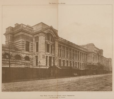 Nouveau Collège Royal des Sciences, South Kensington - English Photographer