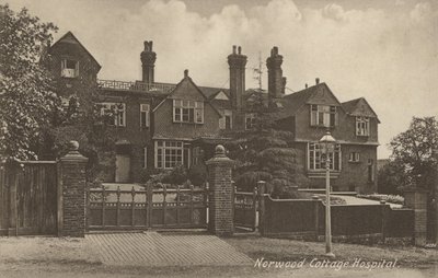 Hôpital de Norwood Cottage, près de Londres - English Photographer
