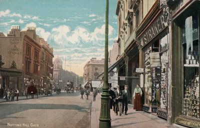 Notting Hill Gate, Londres - English Photographer