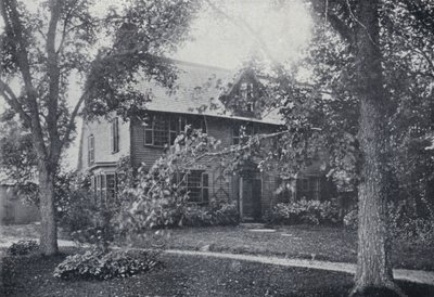 Old Manse, Salem, Massachusetts, maison de Nathaniel Hawthorne (photo n/b) - English Photographer