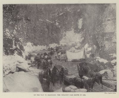 En route vers le Klondike, la route du col Chilcoot en 1898 - English Photographer