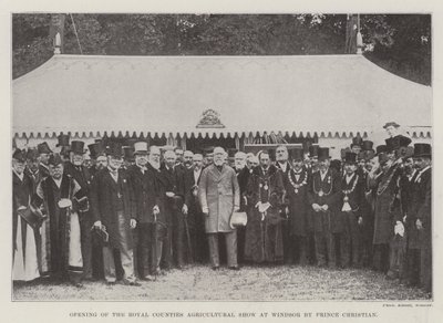 Ouverture du Royal Counties Agricultural Show à Windsor par le prince Christian - English Photographer