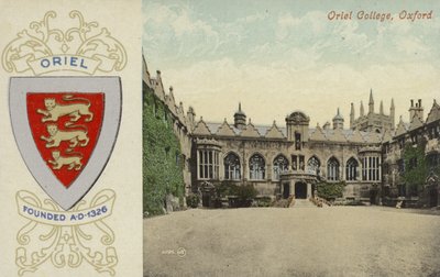Oriel College, Oxford - English Photographer