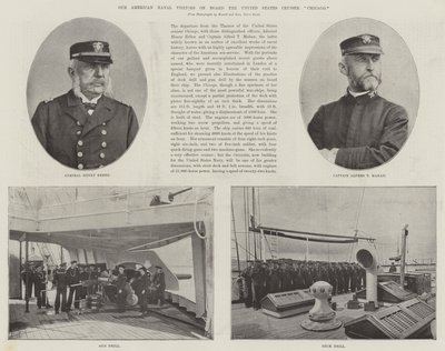 Nos visiteurs navals américains à bord du croiseur américain Chicago - English Photographer