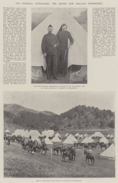 Nos auxiliaires coloniaux, le deuxième contingent néo-zélandais - English Photographer