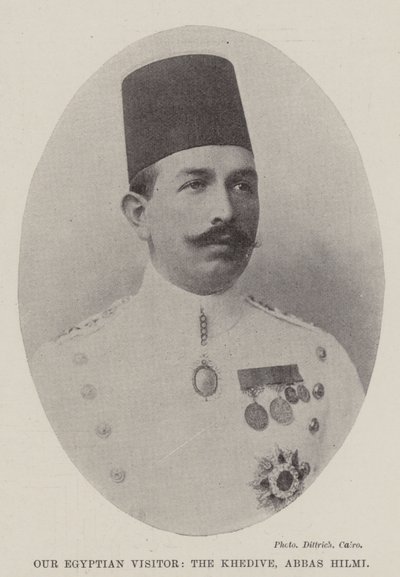 Notre visiteur égyptien, le Khédive, Abbas Hilmi - English Photographer