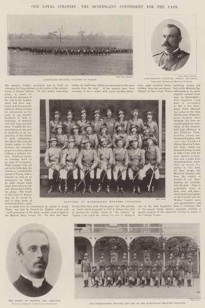 Nos colonies loyales, le contingent du Queensland pour le Cap - English Photographer