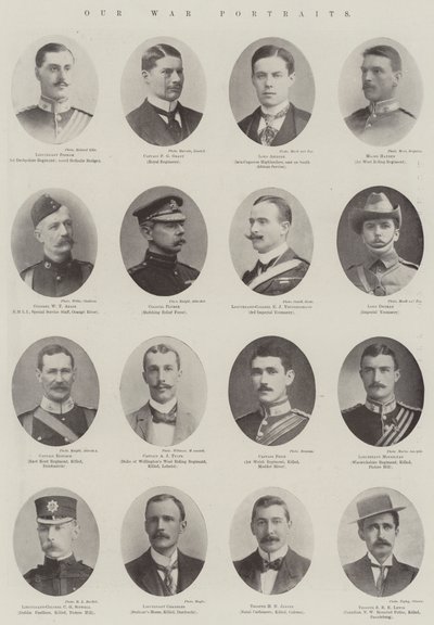 Nos portraits de guerre - English Photographer
