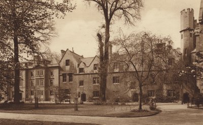 Oxford : Balliol College, le côté ouest du quadrilatère du jardin - English Photographer