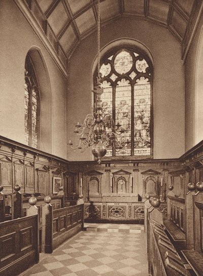 Oxford : Oriel College, la chapelle - English Photographer
