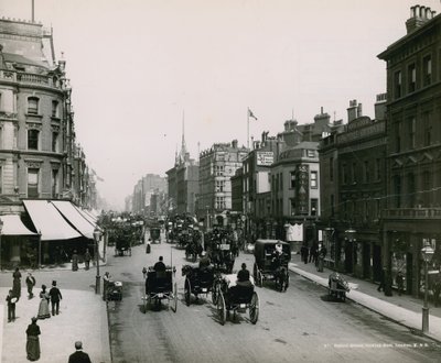 Oxford Street, Londres, vue vers l