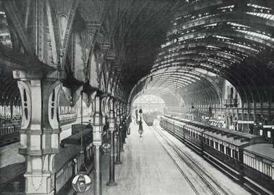 Gare de Paddington, vue générale des quais - English Photographer