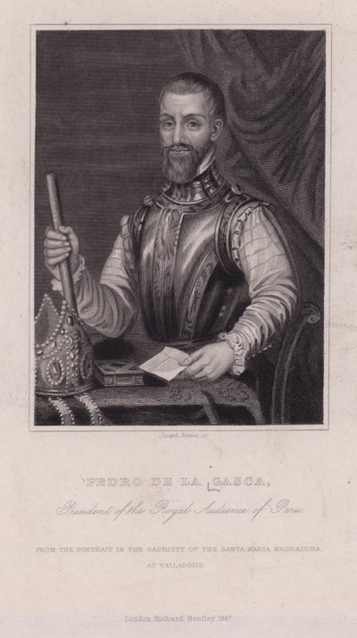 Pedro de la Gasca, évêque espagnol, diplomate et deuxième vice-roi du Pérou - English Photographer