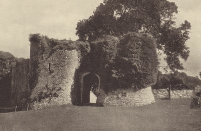 Château de Penrice, la Porte (photo n/b) - English Photographer