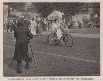 Photographier Lady Emily Gladys Cherry, lauréate pour la décoration - English Photographer