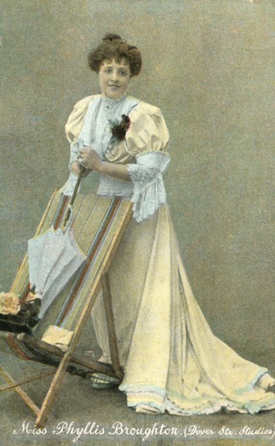 Phyllis Broughton, actrice anglaise - English Photographer