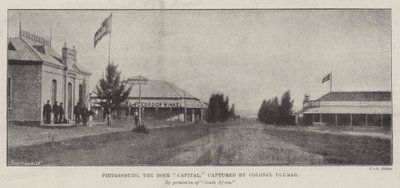 Pietersburg, la capitale boer, capturée par le colonel Plumer - English Photographer