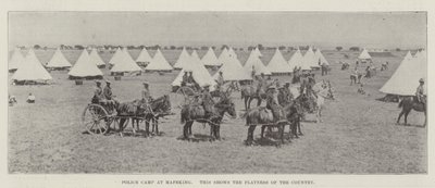 Camp de police à Mafeking - English Photographer