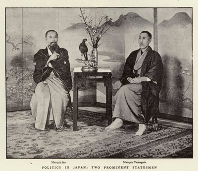 La politique au Japon, deux hommes d