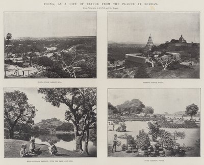 Poona, en tant que ville refuge de la peste à Bombay - English Photographer