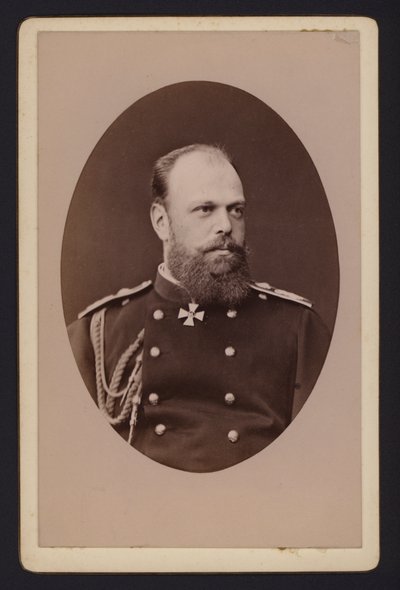 Portrait, Tsar Alexandre III de Russie - English Photographer