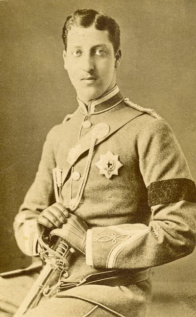 Portrait du prince Albert Victor de Galles - English Photographer