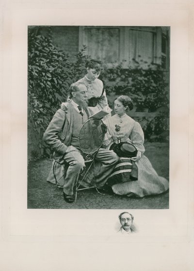 Portrait de Charles Dickens - English Photographer