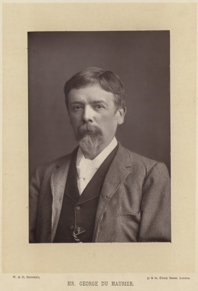 Portrait de George du Maurier - English Photographer