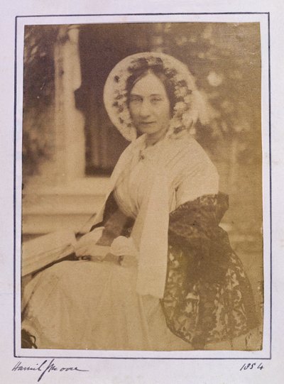 Portrait de Harriet Jane Moore (1801-84) 1854 - English Photographer