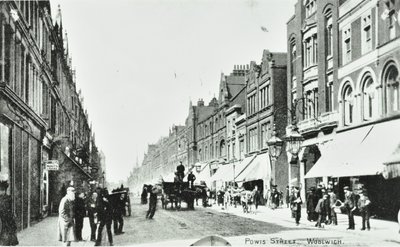 Powis Street, Woolwich : vue générale, 1890 - English Photographer
