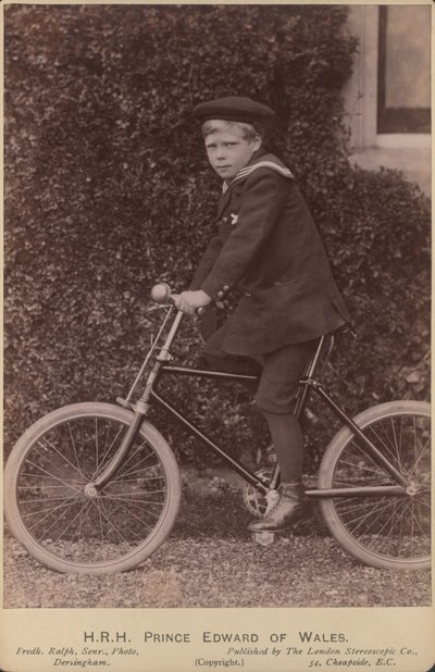 Prince Edward de Galles - English Photographer