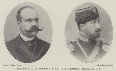 Prince Victor Bonaparte et son frère, Prince Louis - English Photographer
