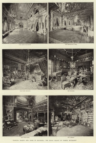 La nouvelle maison de la princesse Marie en Roumanie, le palais royal de Plesch, Bucarest - English Photographer