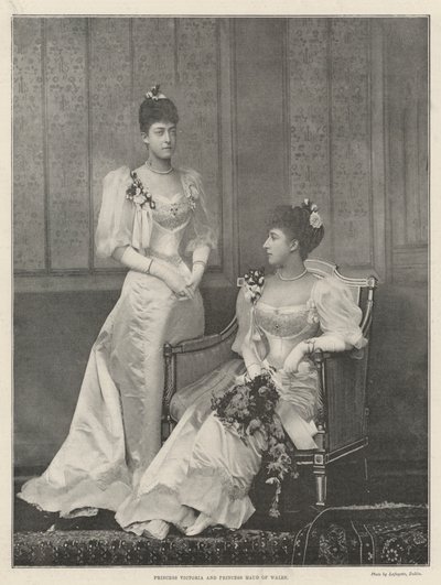 Princesse Victoria et princesse Maud de Galles - English Photographer