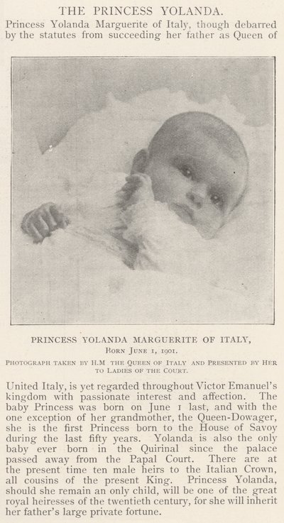 Princesse Yolanda Marguerite d