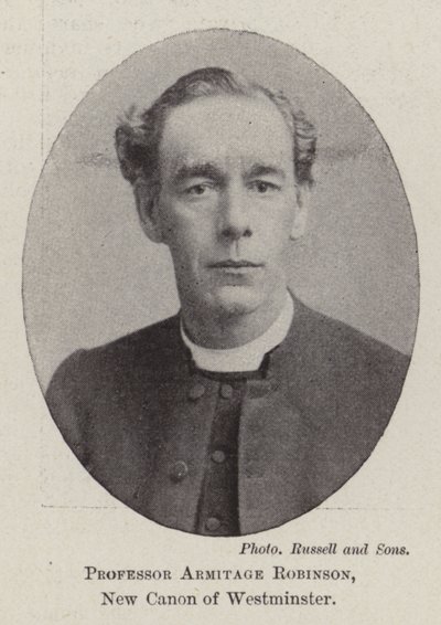 Professeur Armitage Robinson, nouveau chanoine de Westminster - English Photographer