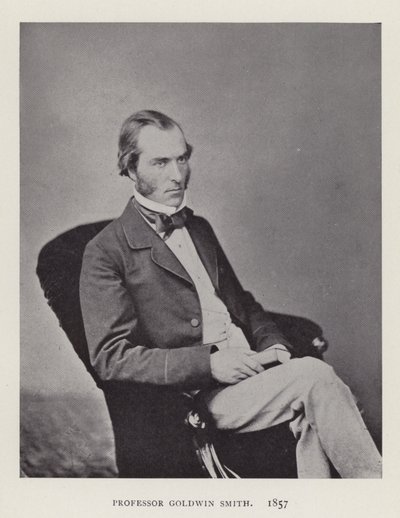 Professeur Goldwin Smith, 1857 - English Photographer