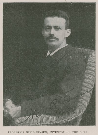 Professeur Niels Finsen, inventeur de la cure de lumière - English Photographer