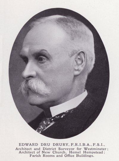 Hommes éminents de Londres : Edward Dru Drury - English Photographer