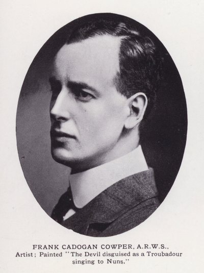 Hommes éminents de Londres : Frank Cadogan Cowper - English Photographer