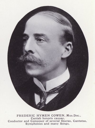 Hommes éminents de Londres : Frederic Hymen Cowen - English Photographer