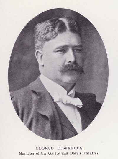 Hommes éminents de Londres : George Edwardes - English Photographer