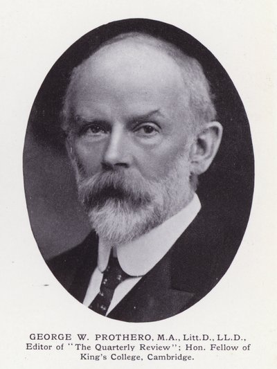 Hommes éminents de Londres : George W Prothero - English Photographer