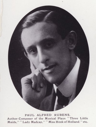 Hommes éminents de Londres : Paul Alfred Rubens - English Photographer