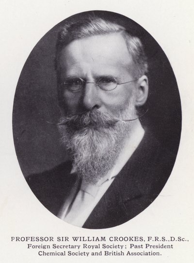 Hommes éminents de Londres : Professeur Sir William Crookes - English Photographer
