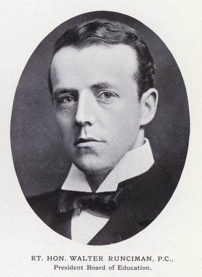 Hommes éminents de Londres : Rt Hon Walter Runciman - English Photographer