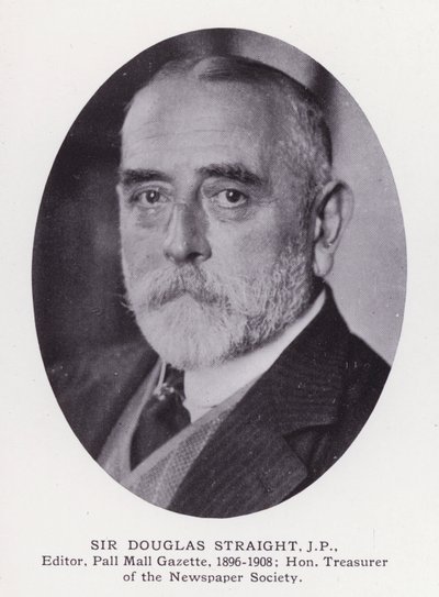 Hommes éminents de Londres : Sir Douglas Straight - English Photographer