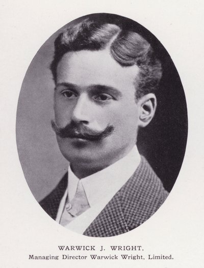 Hommes éminents de Londres : Warwick J Wright - English Photographer