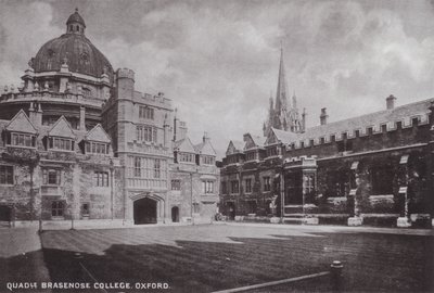 Cour de Brasenose College, Oxford - English Photographer